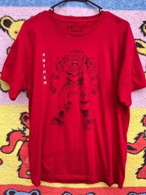 vintage Anthem Bioware EA sports robot, Syfy transformer ai